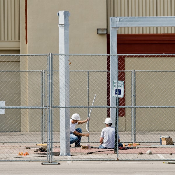 how much time can i lease the temporary fence for my work site or event in Clark